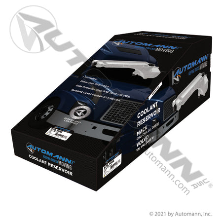 Volvo VNL Coolant Reservoir – Complete Kit with Caps & Sensor – Replaces 23059017