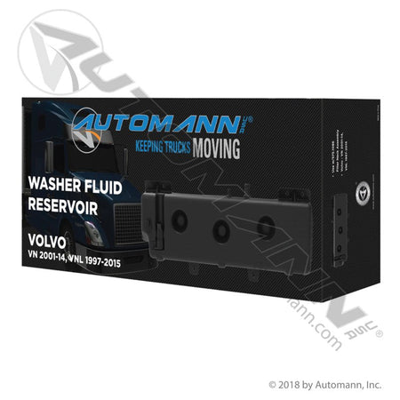 Volvo VNL Washer Fluid Reservoir – Includes Pump – Replaces 82711782 575.1085 - Automann - FLEETPRO PARTS & TIRES