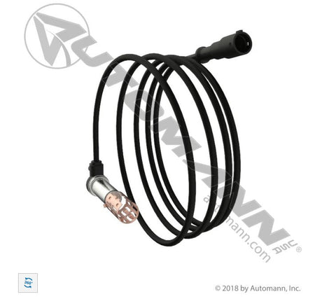 ABS Sensor Kit with 90 Degree Head – 76" Cable including Clip and Grease – Replaces R955342 S4410328140 577.A5342 - Automann - FLEETPRO PARTS & TIRES