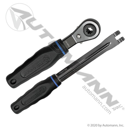 Slack Adjuster Release Tool Set - Meritor Type with 5/16in Double Square Wrench - 579.1075 579.1075 - Automann - FLEETPRO PARTS & TIRES