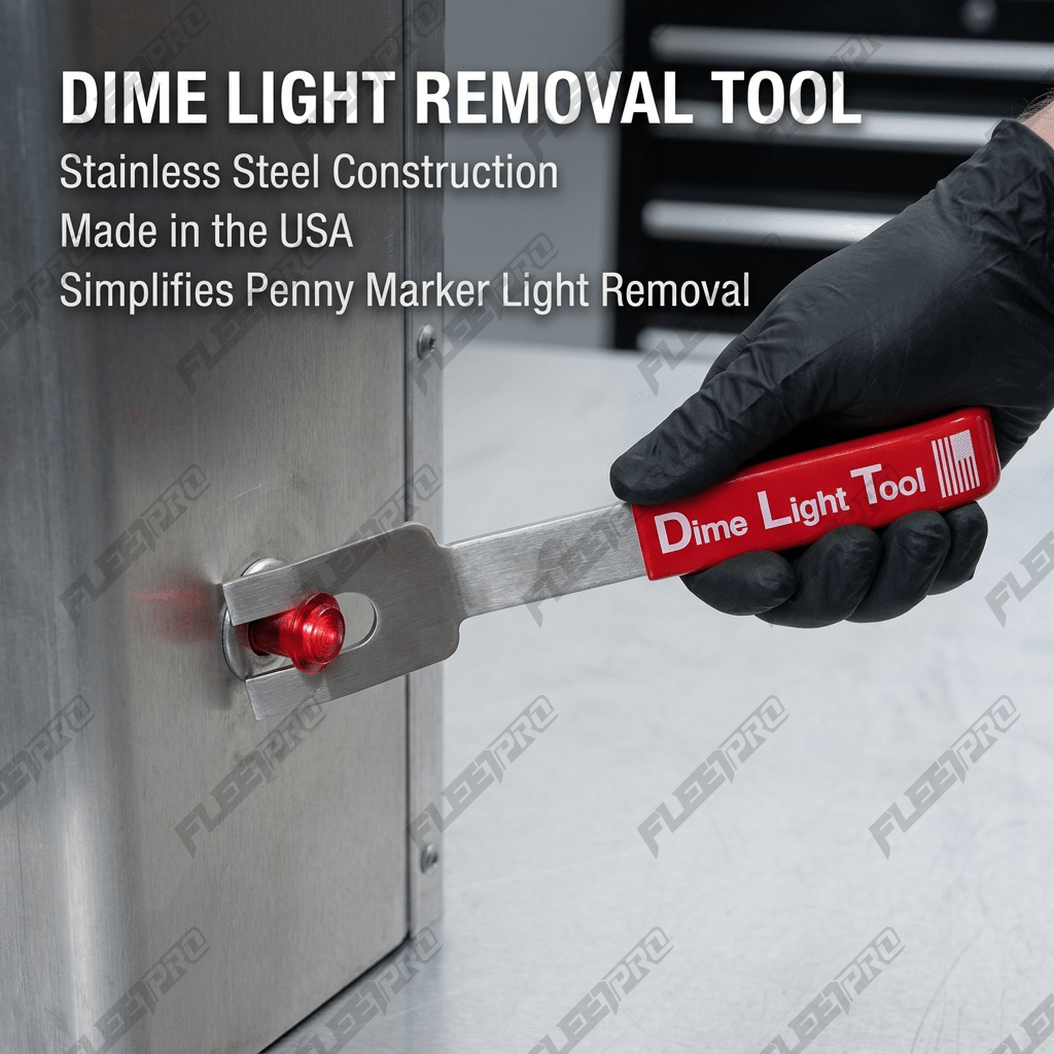 Penny Dime Light Removal Tool - Stainless Steel 3/4" Automann 579.DLT 579.DLT - Automann - FLEETPRO PARTS & TIRES