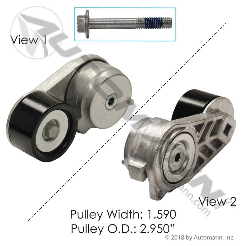 Volvo D13 Mack MP7 Belt Tensioner – Continental Elite OE – Replaces 21819687