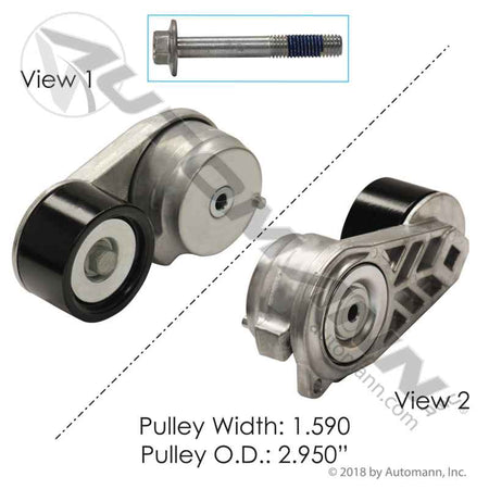 Volvo D13 Mack MP7 Belt Tensioner – Continental Elite OE – Replaces 21819687
