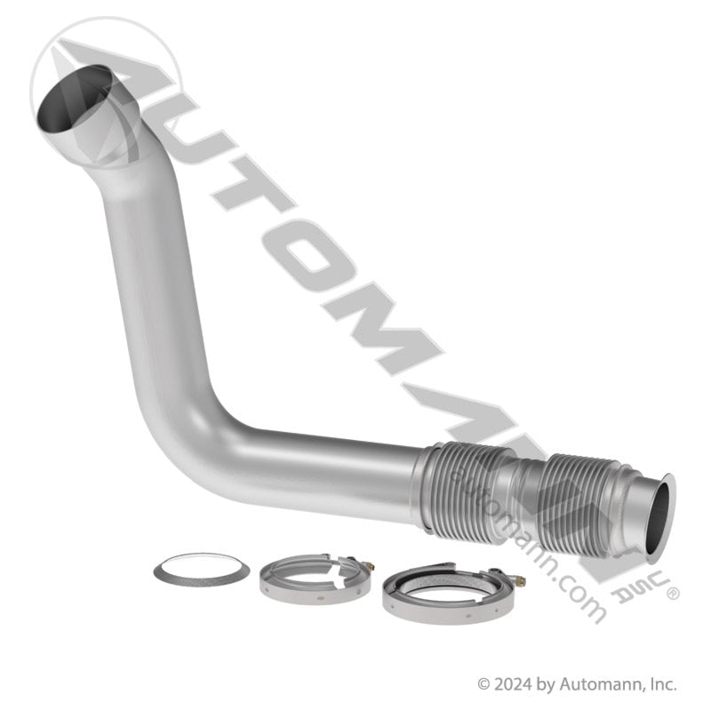 Freightliner Cascadia DD15 Exhaust Bellows Kit – Stainless Steel – Replaces A04 - 34807 - 001 820.B46807P - Automann - FLEETPRO PARTS & TIRES
