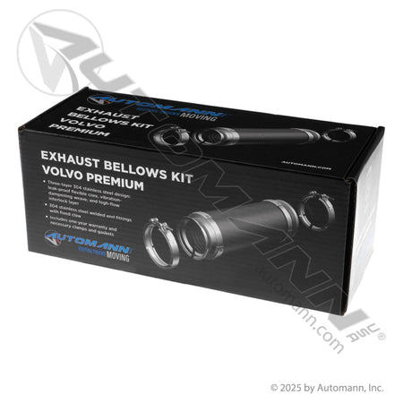 Volvo D13 Exhaust Bellows Kit (EPA17) – Stainless Steel – Replaces 22428625 820.B96625P - Automann - FLEETPRO PARTS & TIRES