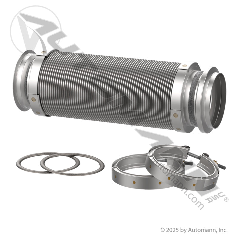 Volvo D13 Exhaust Bellows Kit (EPA17) – Stainless Steel – Replaces 22428625 820.B96625P - Automann - FLEETPRO PARTS & TIRES