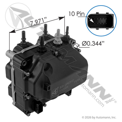 Urea Dosing Pump 2.5 Supply Module - 12-Volt DEF - Volvo D11/D13/D16 & Mack MP7/MP8/MP10 820.DP62512 820.DP62512 - Automann - FLEETPRO PARTS & TIRES