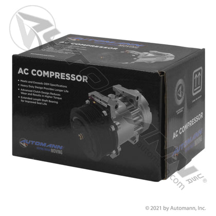 Volvo D13 MP8 AC Compressor - 2018 - 2026 Replaces OEM 20501069 8088112 830.31067 - Automann - FLEETPRO PARTS & TIRES