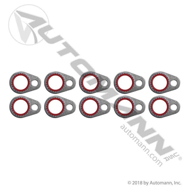 A/C Compressor Suction Sealing Washer - 3/4in Low-Side Teardrop Flange 10 Pack - IHC 3543882C1 Ford 4C4O-19E889LA 830.52303R-10 830.52303R-10 - Automann - FLEETPRO PARTS & TIRES