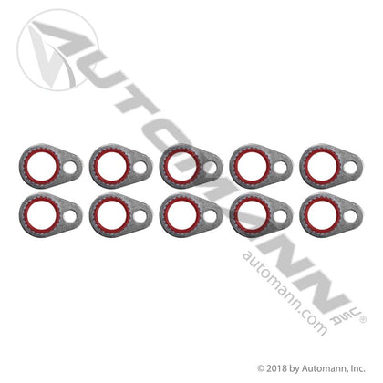 A/C Compressor Suction Sealing Washer - 3/4in Low-Side Teardrop Flange 10 Pack - IHC 3543882C1 Ford 4C4O-19E889LA 830.52303R-10 830.52303R-10 - Automann - FLEETPRO PARTS & TIRES