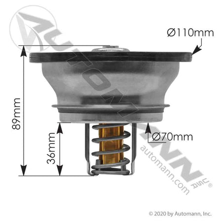 Volvo D13 Mack MP8 Thermostat – Mahle Original OE – Replaces 21613426 & 21412639
