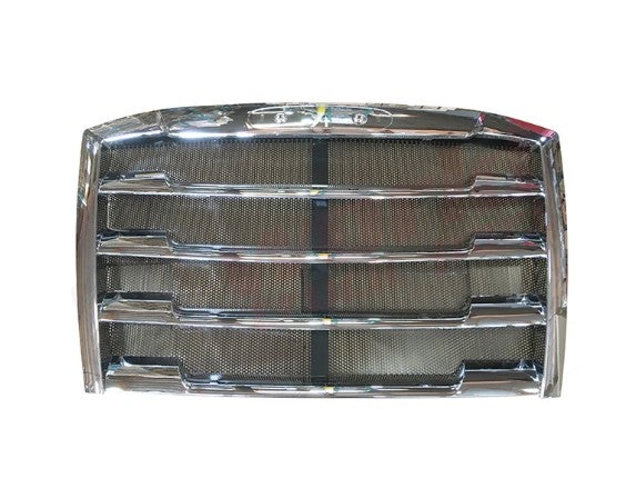 Grille with Bug screen,w/o Logo,Chrome, 2018+,Freightliner New Cascadia. OEM A17-20832-017, 564.14024C