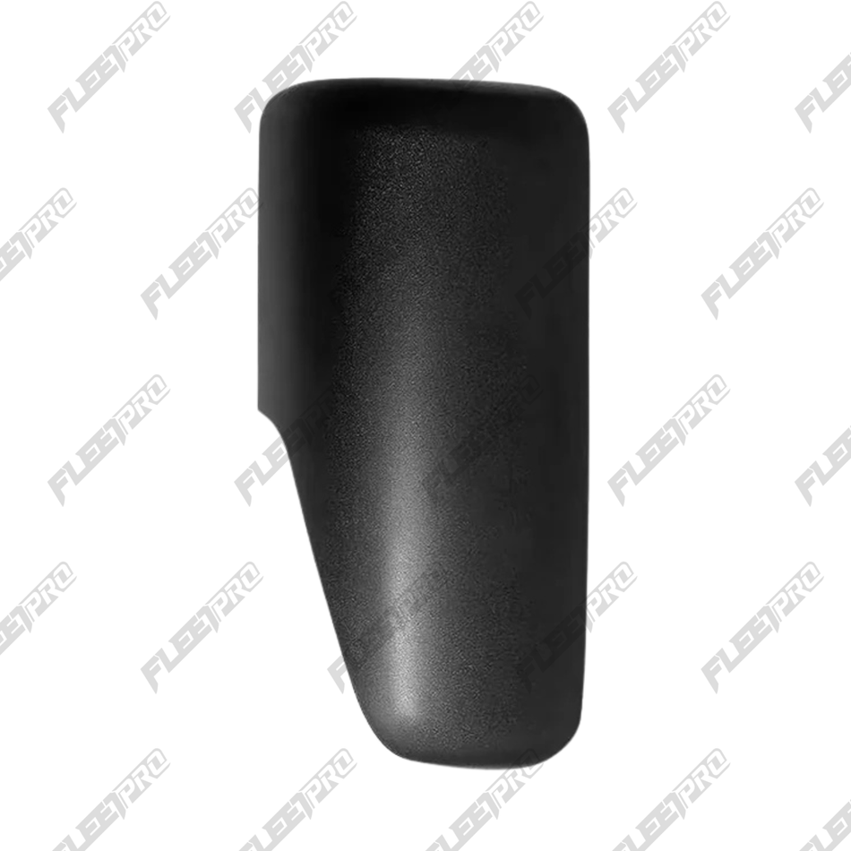 Cascadia Mirror Cover (2018–2026) – Passenger Side Black – Replaces 22-78606-501 - Fleet Pro Parts & Tires Inc.