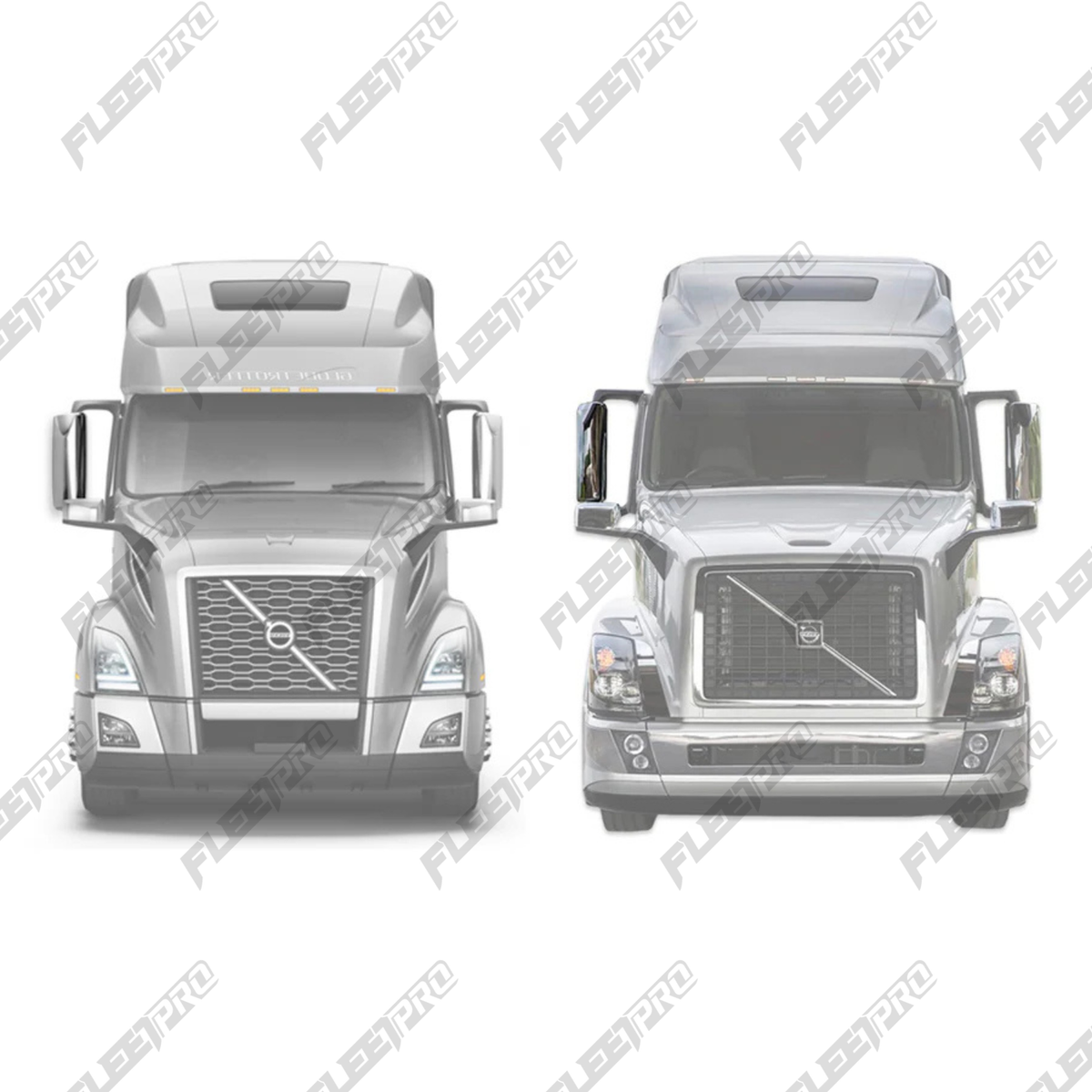 Volvo VNL Door Mirror Cover (2004–2025 Gen 2) – Chrome Passenger Side – Replaces 23836104 - Fleet Pro Parts & Tires Inc.