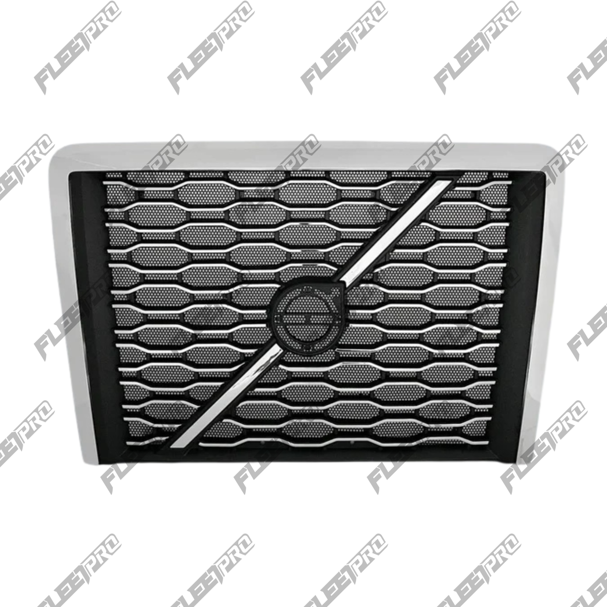 Chrome Front Grille Volvo VNL 2018-2026 (Gen 3) with Bug Screen – Replaces 84724157, 84724159 - Fleet Pro Parts & Tires Inc.