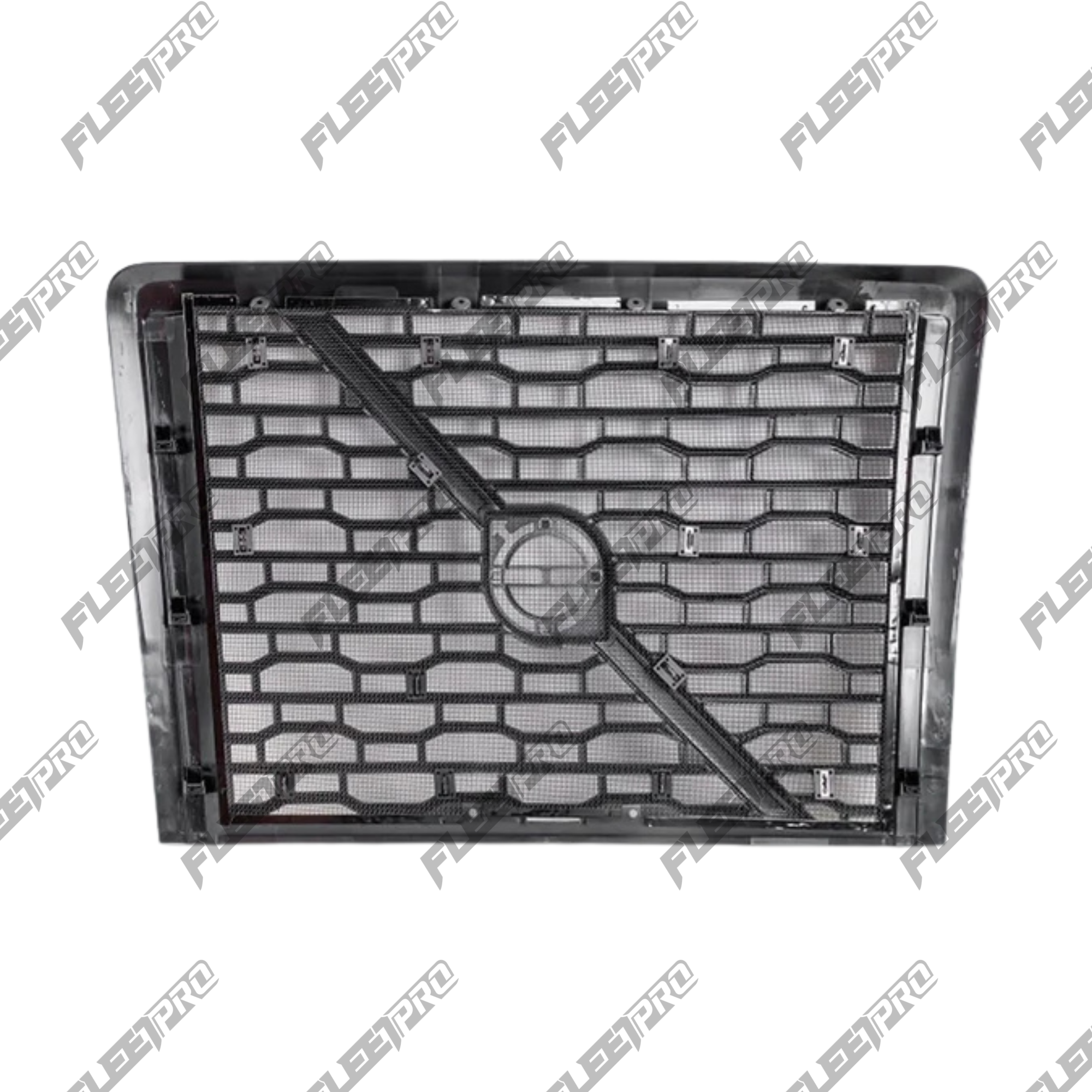 Chrome Front Grille Volvo VNL 2018-2026 (Gen 3) with Bug Screen – Replaces 84724157, 84724159 - Fleet Pro Parts & Tires Inc.