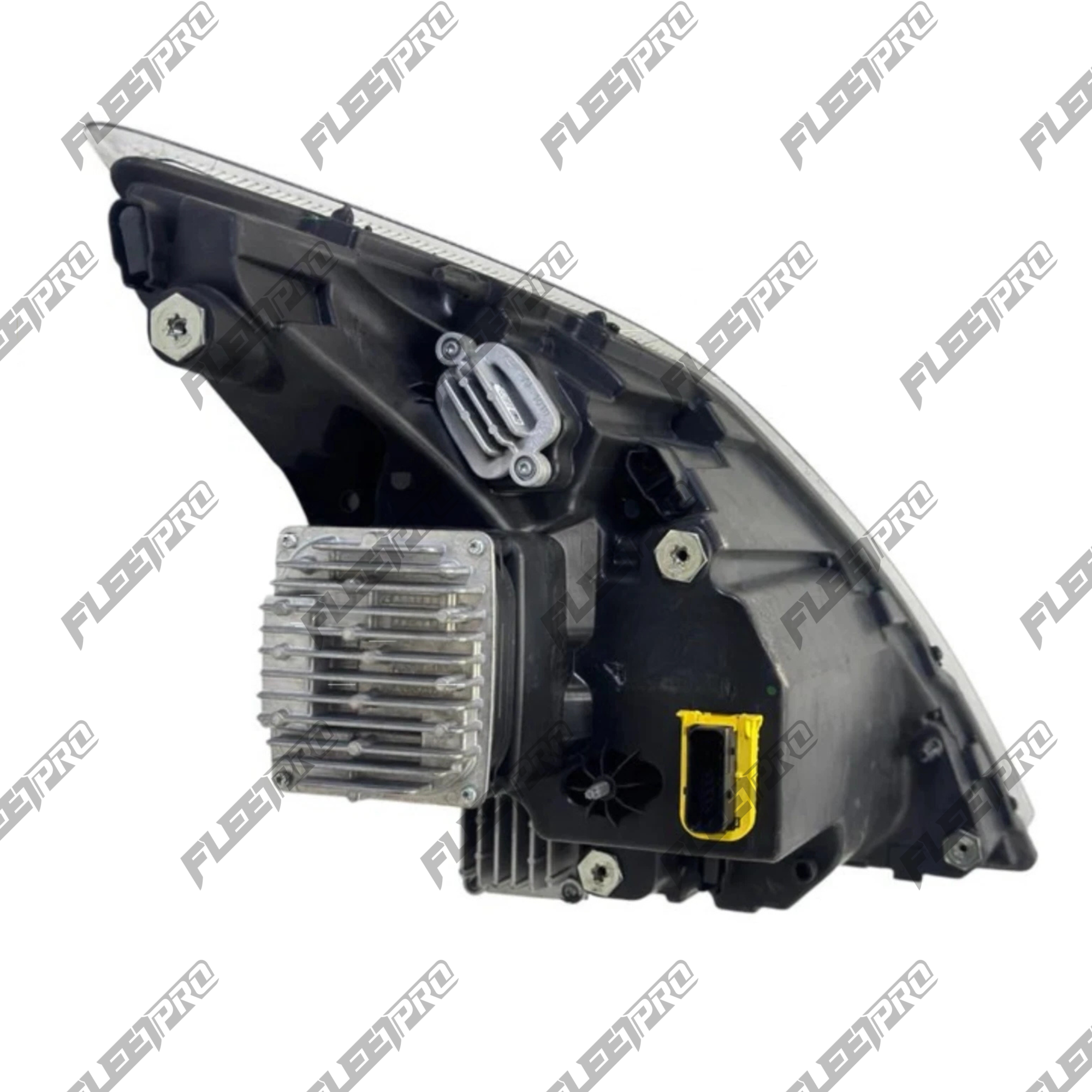 2018-2025 Volvo VNL LED Headlight – Black Bezel – Driver Side LH – Replaces 84751277 - Fleet Pro Parts & Tires Inc.