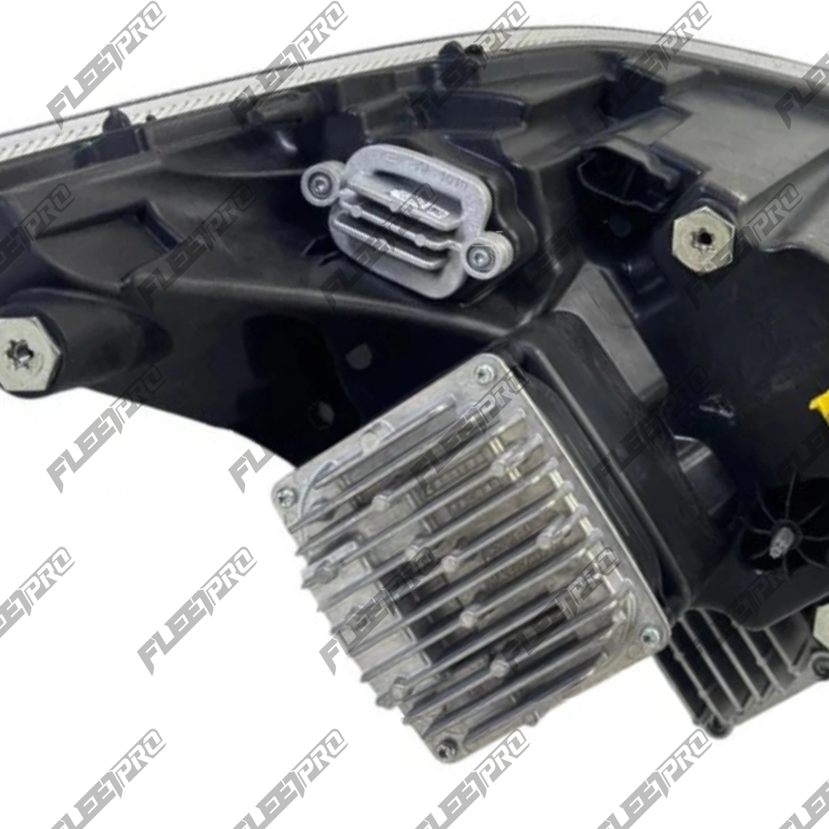 2018-2025 Volvo VNL LED Headlight – Black Bezel – Driver Side LH – Replaces 84751277 - Fleet Pro Parts & Tires Inc.