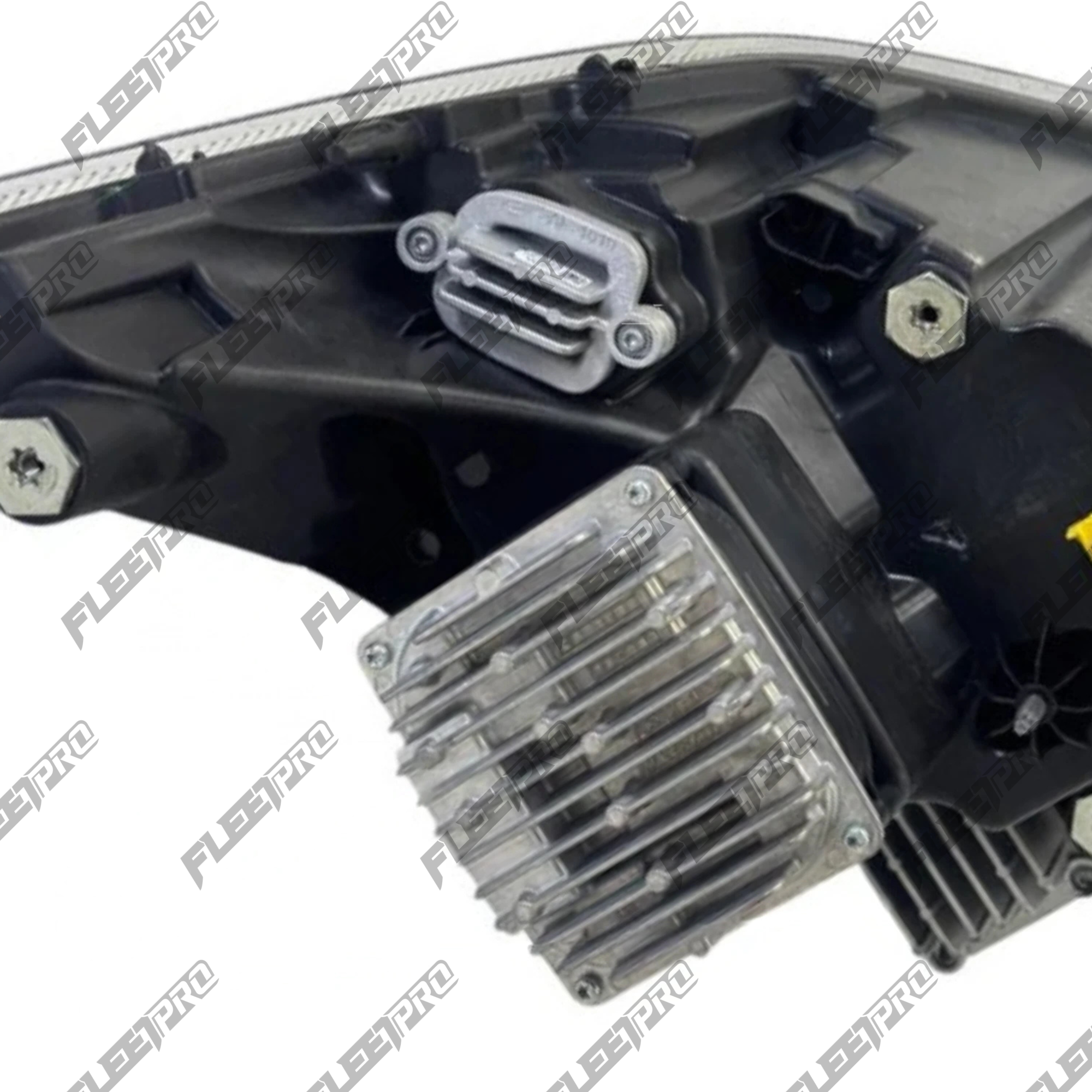 2018-2025 Volvo VNL LED Headlight – Black Bezel – Driver Side LH – Replaces 84751277 - Fleet Pro Parts & Tires Inc.