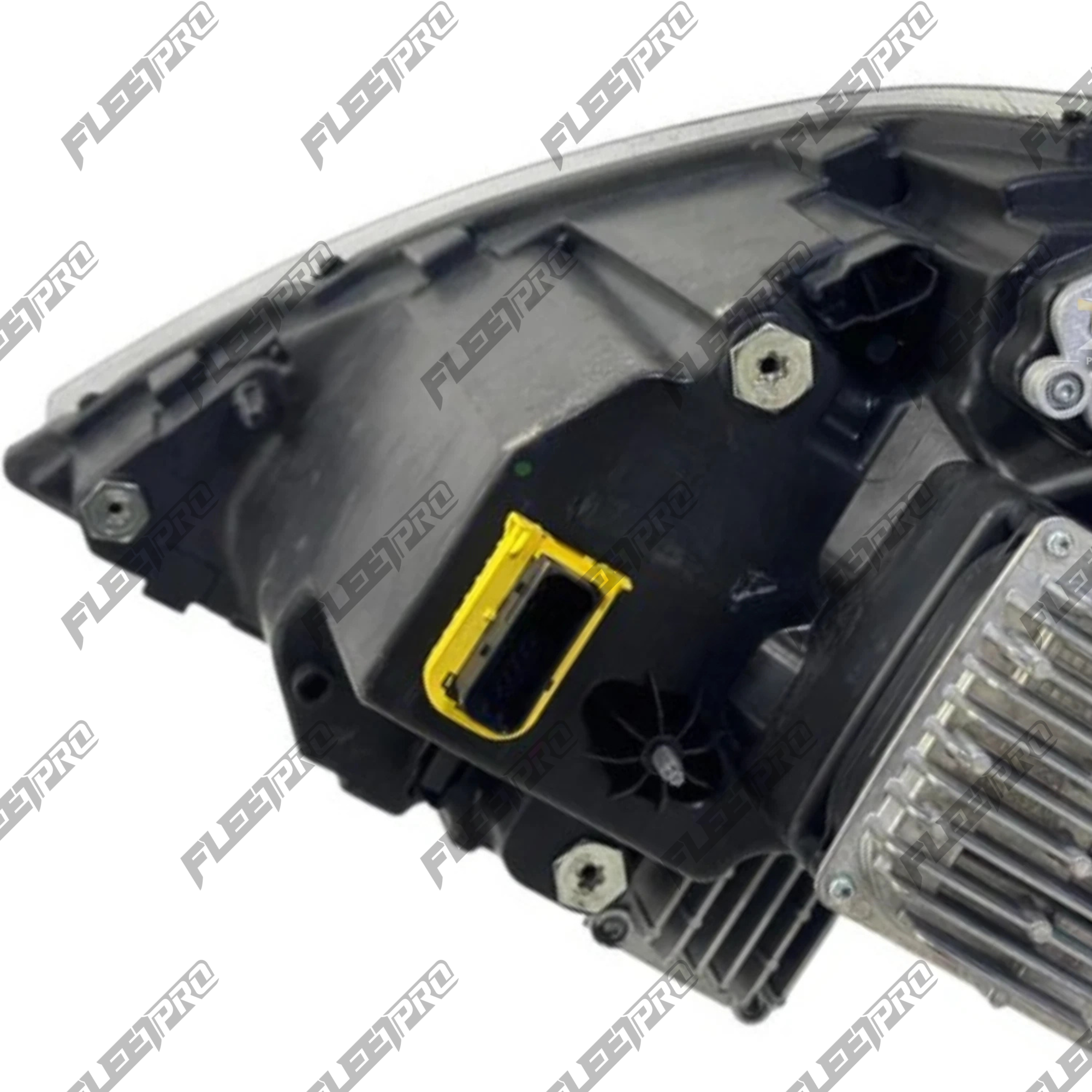 2018-2025 Volvo VNL LED Headlight – Black Bezel – Passenger Side RH – Replaces 84751279 - Fleet Pro Parts & Tires Inc.