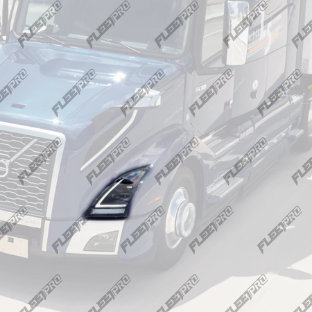 2018-2025 Volvo VNL LED Headlight – Black Bezel – Driver Side LH – Replaces 84751277 - Fleet Pro Parts & Tires Inc.