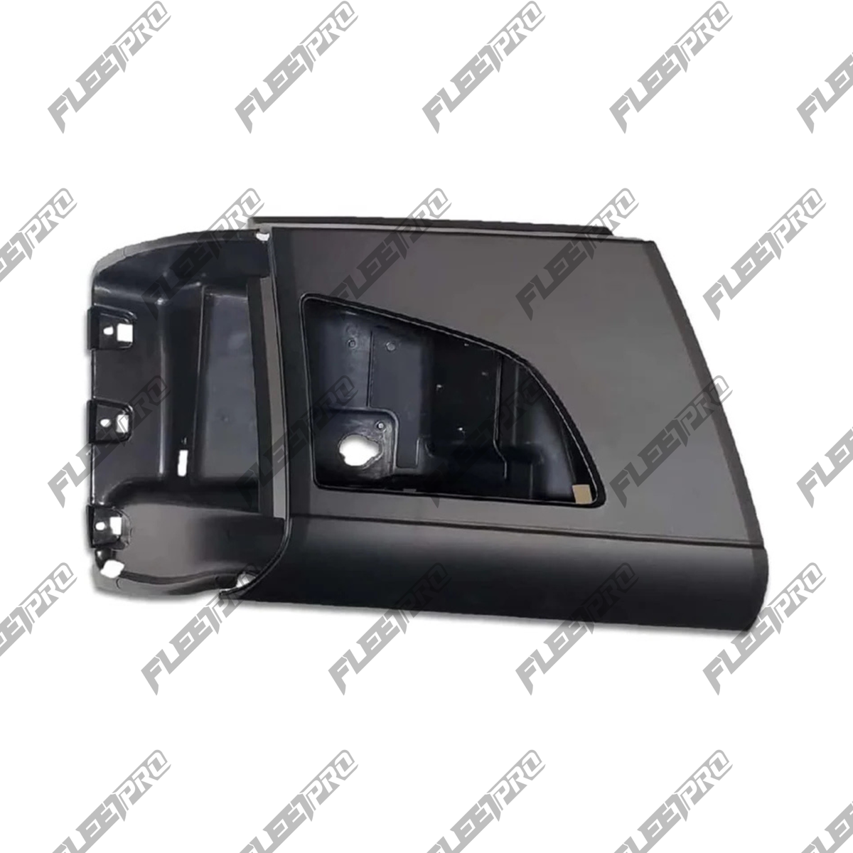 Volvo VNL Corner Bumper (2018–2024) – Passenger Side Primed – Fog Light Cutout – Replaces 82750070 - Fleet Pro Parts & Tires Inc.