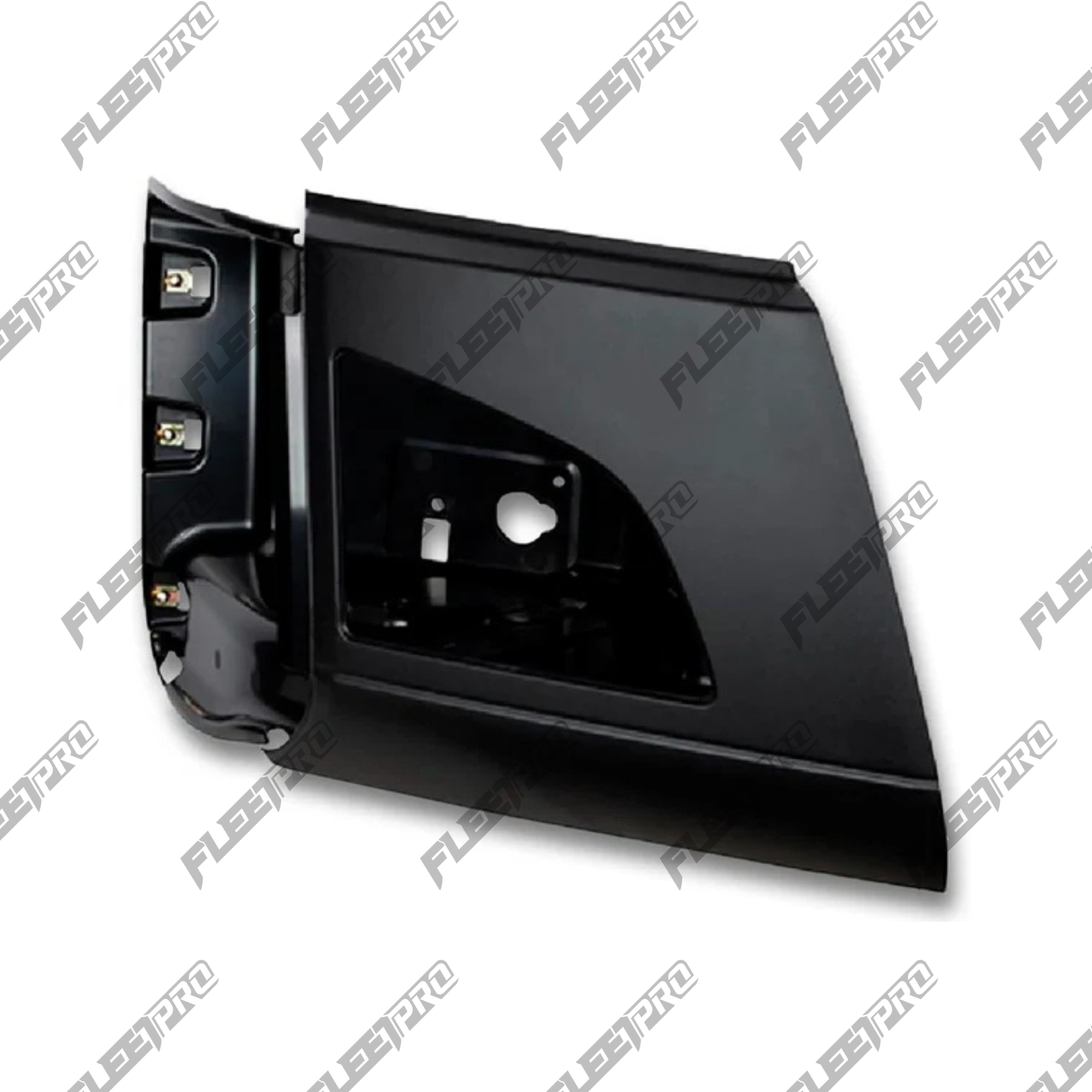 Volvo VNL Corner Bumper (2018–2024) – Passenger Side Primed – Fog Light Cutout – Replaces 82750070 - Fleet Pro Parts & Tires Inc.