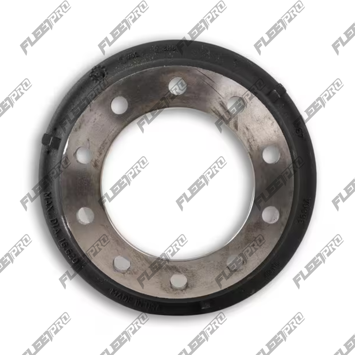 16.5 x 7 Brake Drum – 10 Hole Outboard Mount – 112 lbs – Replaces Gunite 3600AX - Fleet Pro Parts & Tires Inc.