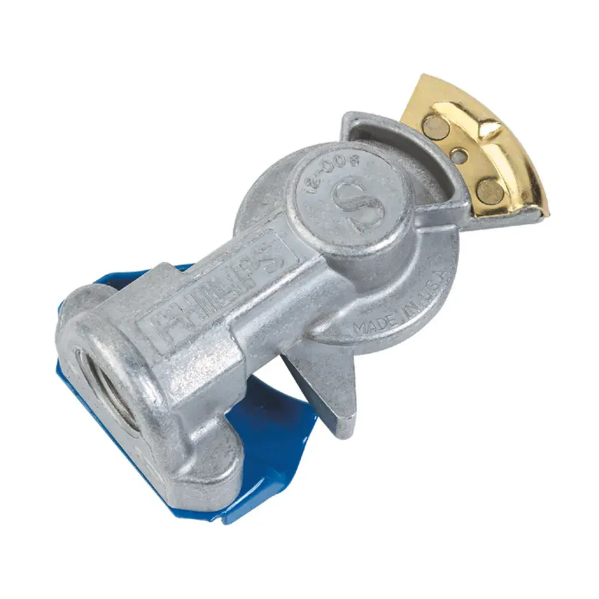 Phillips Service Gladhand Standard Mount – Blue Powder Coated – Replaces 12-006 & 1011S - Fleet Pro Parts & Tires Inc.