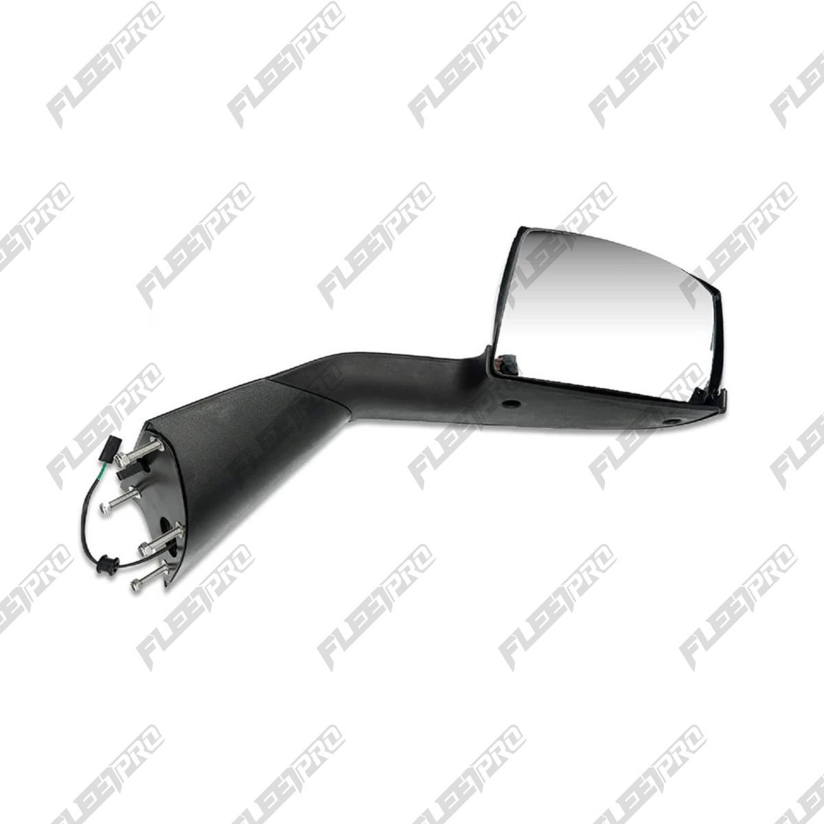 Volvo VNL Hood Mirror (2018–2025 Gen 3) – Passenger Side Chrome & Black Heated Assembly – Replaces 84723683 - Fleet Pro Parts & Tires Inc.