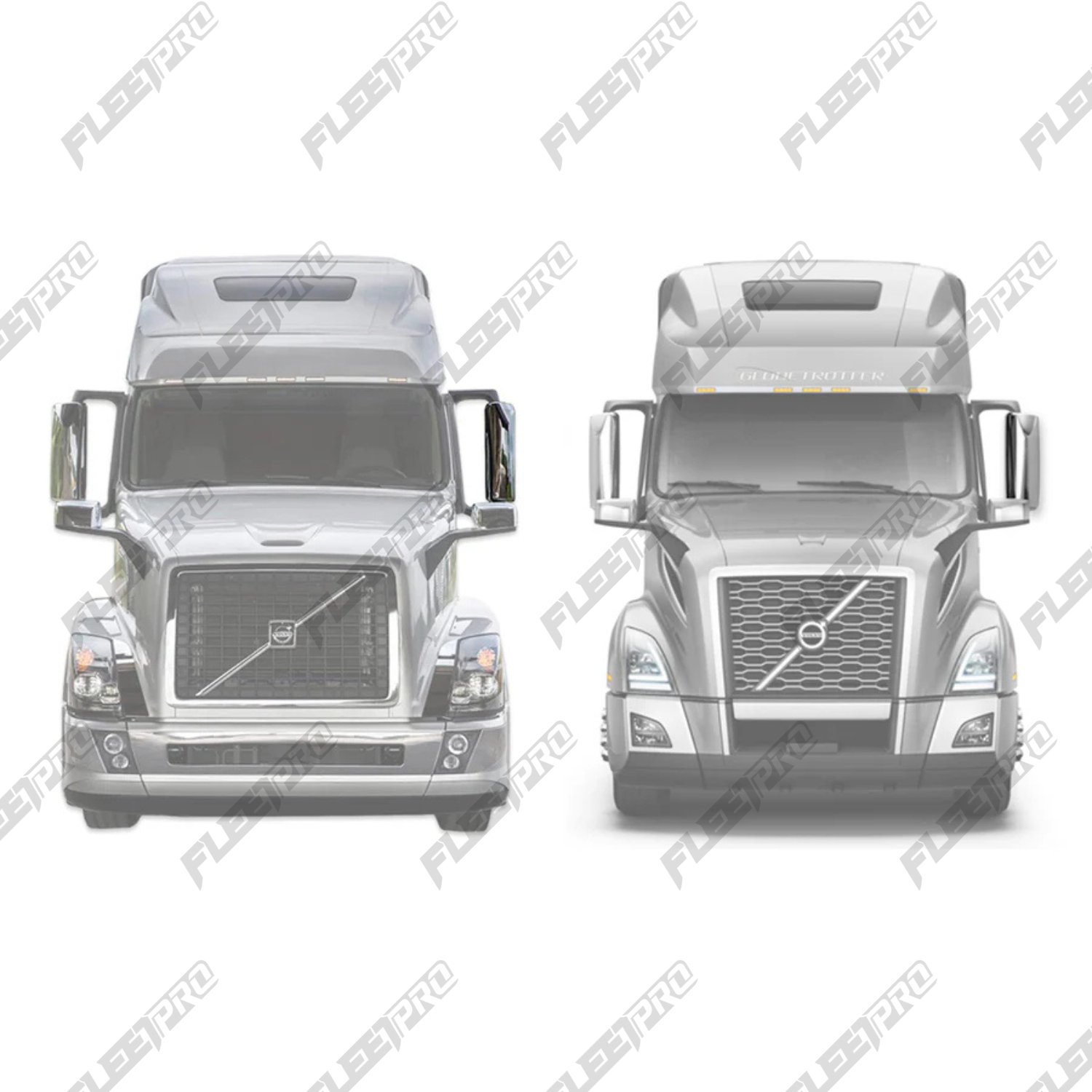 Volvo VNL Door Mirror Cover (2004–2025 Gen 2) – Chrome Driver Side – Replaces 23836105 - Fleet Pro Parts & Tires Inc.