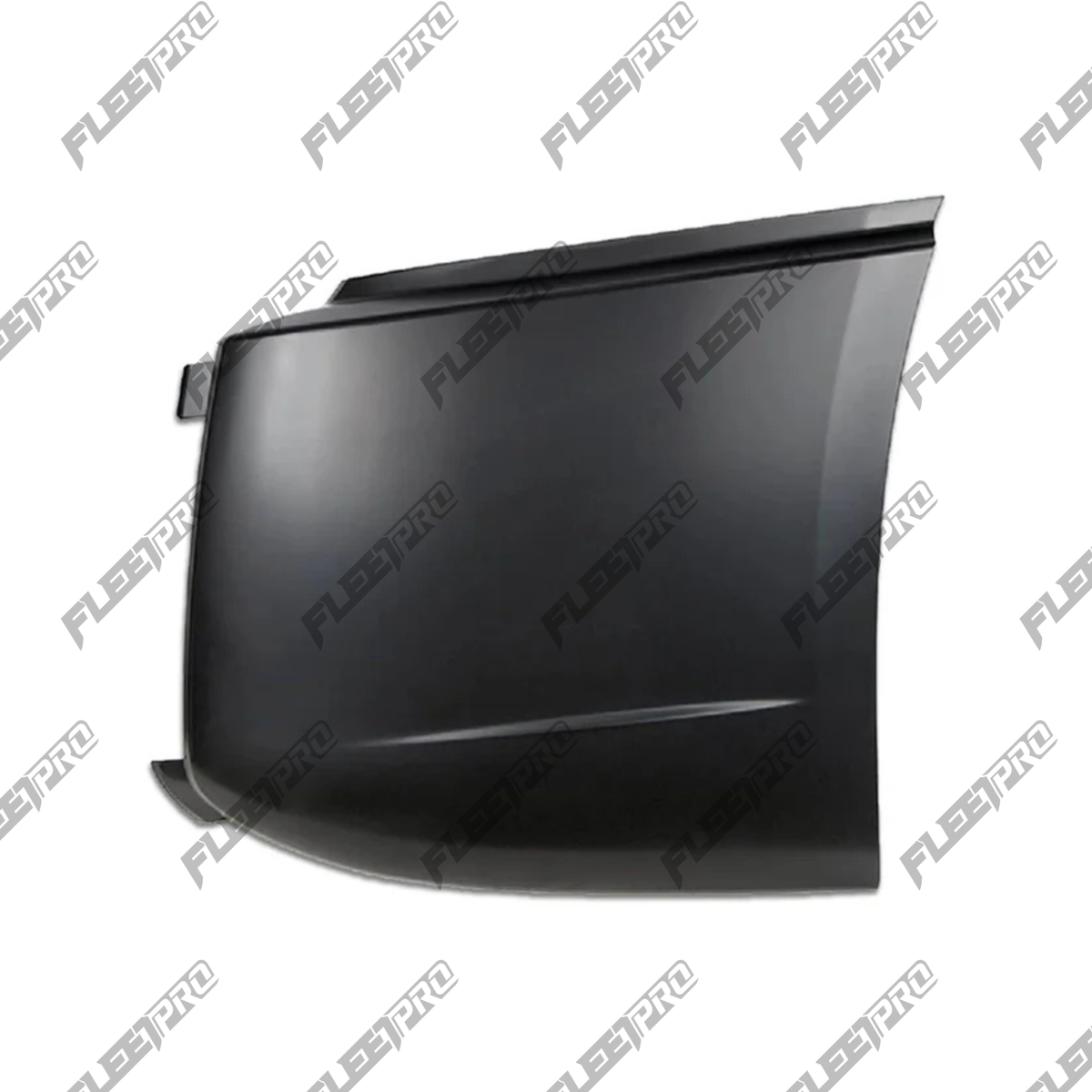 LH Corner Bumper Cover Volvo VNL Black Primed – 2018-2025 (Gen 3) OEM Replacement 82750588 - Fleet Pro Parts & Tires Inc.