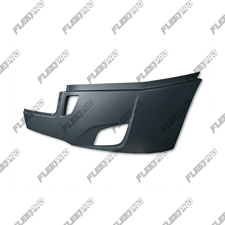 Cascadia Corner Bumper (2018–2025) – Driver Side Outer Cover with Fog Light Hole – Replaces 21-28980-004 - Fleet Pro Parts & Tires Inc.