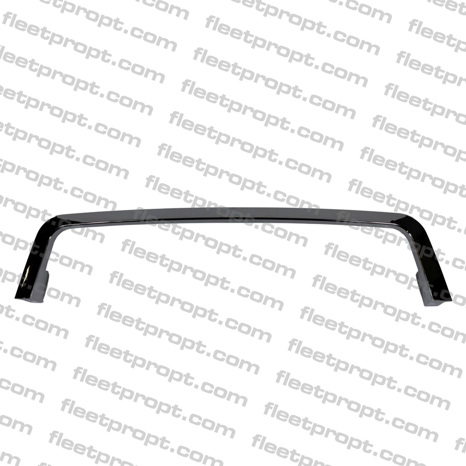 Center Bumper Trim, Black, 2018+, OE 2129892002, Freightliner New Cascadia (better quality). OEM A21-28982-002, 564.46366