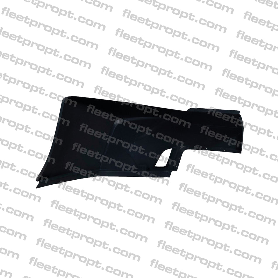 RH Corner Bumper Outer w/o Hole, Black, 2018+, Freightliner New Cascadia (better quality). OEM 21-29100-009 , 564.4636