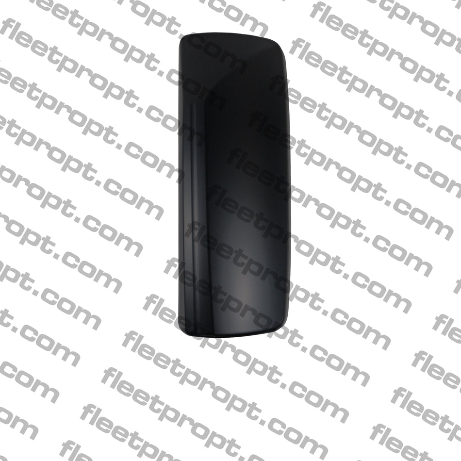 LH Door Mirror Cover, Black, 2004-2016, Volvo VNL. OEM 85133996, 563.96046
