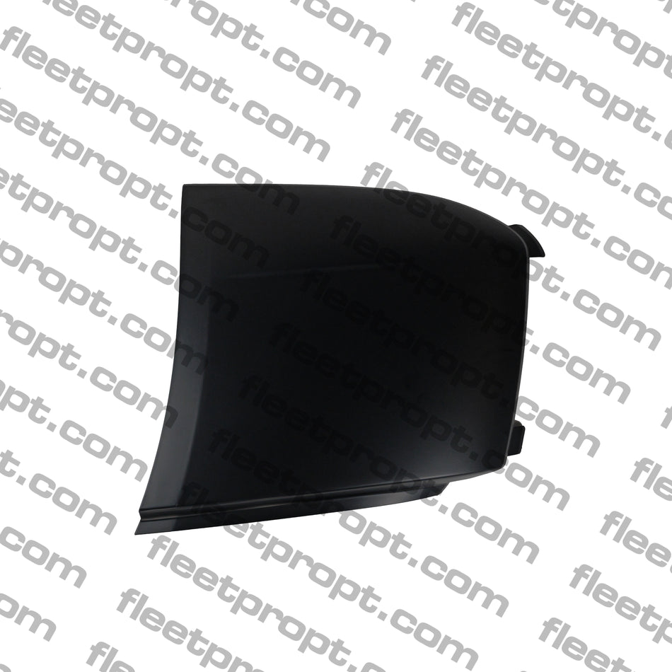 LH Corner Bumper Cover, Black, 2018+, Volvo VNL. OEM 82750588, 564.96086