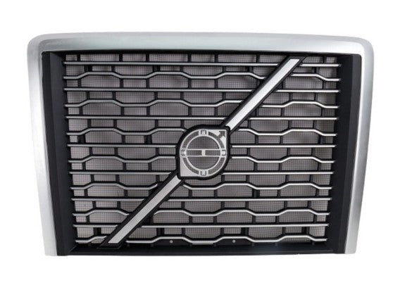 Grille with Bug Screen, with Strip, W/O Emblem, 2018+ Volvo VNL. OEM 84724159, 564.96006K