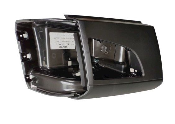 RH Corner Bumper with Hole, Black, 2018+, Volvo VNL. OEM 82750070, 564.96085