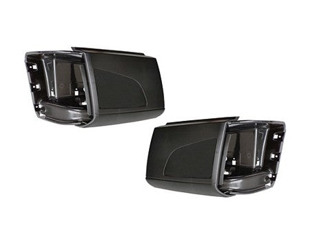 RH Corner Bumper w/o Hole, Black, 2018+, Volvo VNL. OEM 82750064, 564.96083