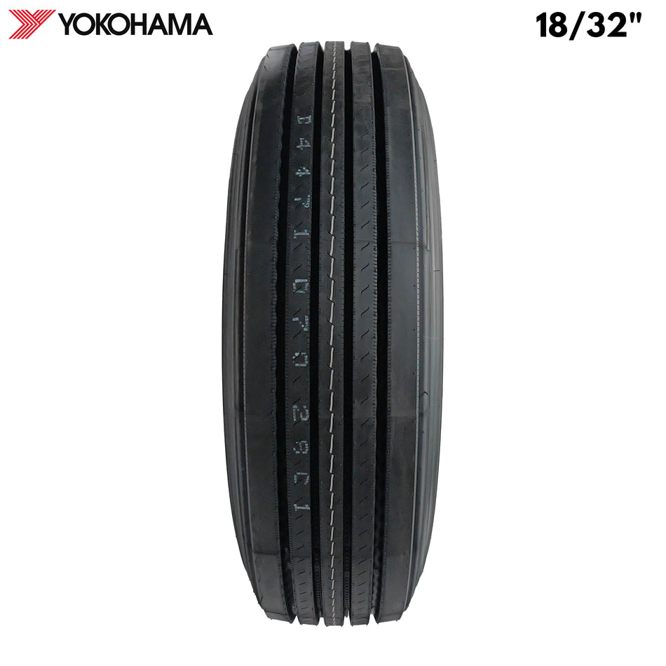 Yokohama RY617 295/75R22.5 16PR - Steer Position Tire