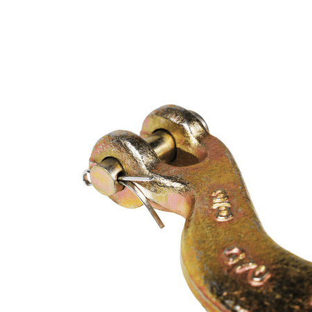 G70 Slip Hook 3/8" with Safety Latch - 6,600 lb WLL Forged Steel A-331-3-8-SLIP - FleetPro - FLEETPRO PARTS & TIRES