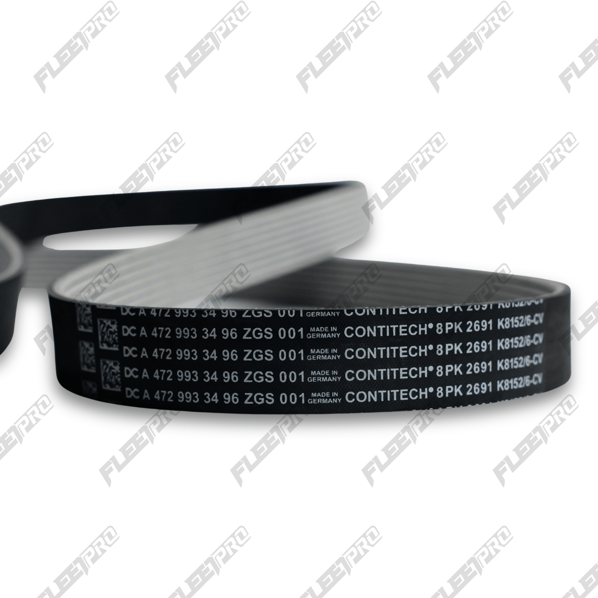 Detroit Diesel OEM AC Belt - DD13 DD15 DD16 8 - Rib A4729933496 A4729933496 - Detroit Diesel OEM - FLEETPRO PARTS & TIRES