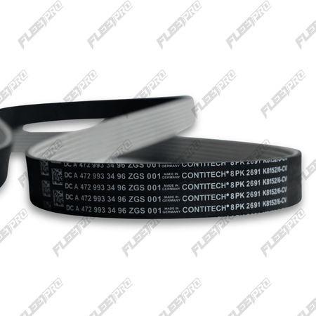 Detroit Diesel OEM AC Belt - DD13 DD15 DD16 8 - Rib A4729933496 A4729933496 - Detroit Diesel OEM - FLEETPRO PARTS & TIRES