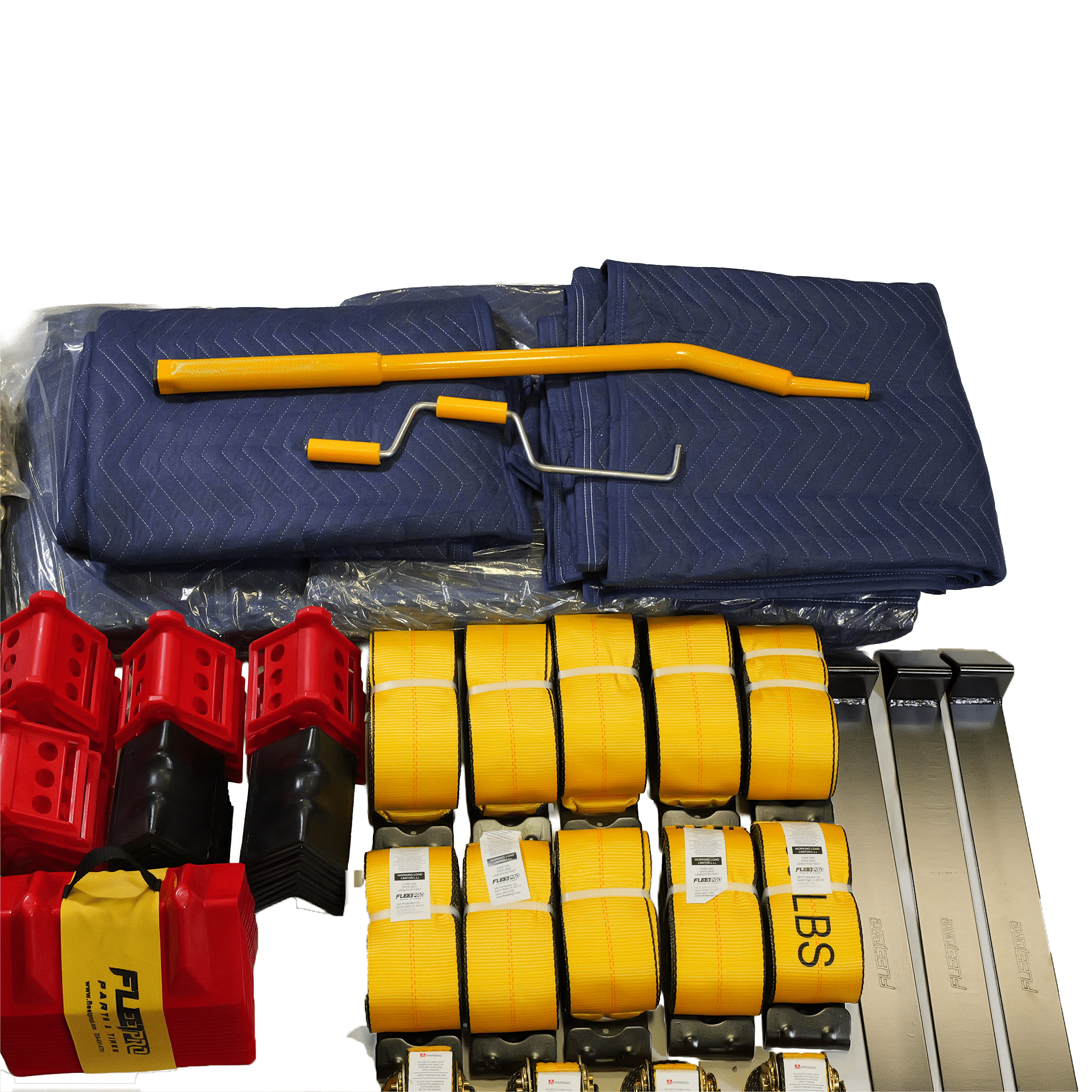 Conestoga Premium Set – Ultimate Flatbed & Conestoga Cargo Control Kit Conestoga-Premium - FleetPro - FLEETPRO PARTS & TIRES