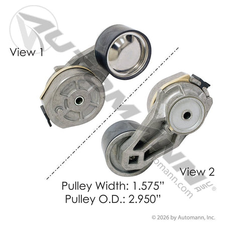 Dayco HD Belt Tensioner - 74 mm Pulley x 38 mm Wide - Dayco 89458 DAY89458 DAY89458 - Dayco - FLEETPRO PARTS & TIRES