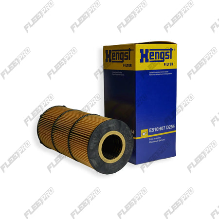Hengst OE Oil Filter Kit - Detroit DD13 DD15 DD16 - Replaces LF17511 A4731800909 E510H07-D254 - Hengst - FLEETPRO PARTS & TIRES