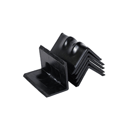 Steel Corner Protector w/ Rubber Backing - 6" x 4” Heavy - Duty Edge Guard EBAC015 - FleetPro - FLEETPRO PARTS & TIRES