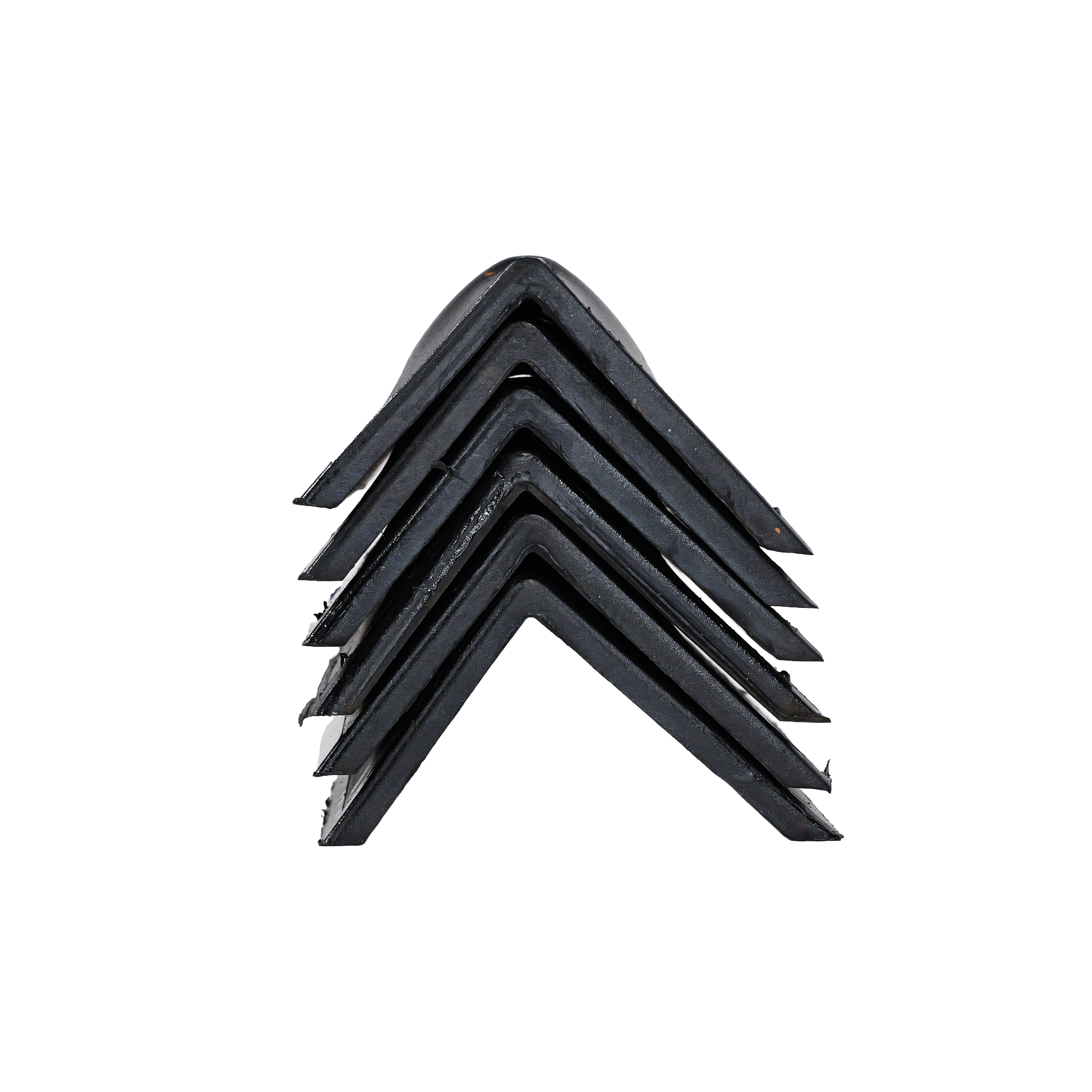 Steel Corner Protector w/ Rubber Backing - 6" x 4” Heavy - Duty Edge Guard EBAC015 - FleetPro - FLEETPRO PARTS & TIRES