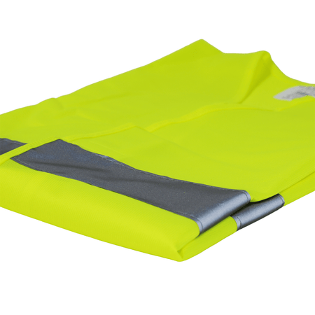 Reflective Safety Vest X - Large - High - Visibility Neon Green with 360° Reflective Strips EBAC105 - FleetPro - FLEETPRO PARTS & TIRES